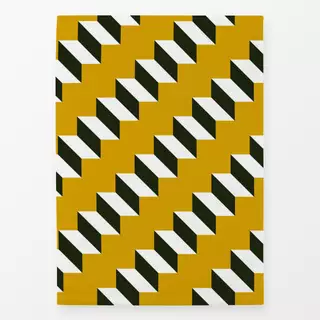 Geschirrtuch Stair Pattern Yellow