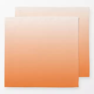 Servietten Gradient sunrise orange