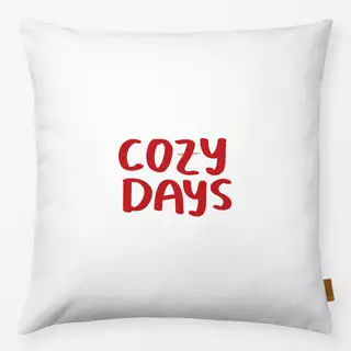 Kissen Cozy days Handlettering