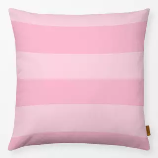 Kissen Pink Summer Pastel Stripes