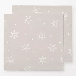 Servietten SNOWFLAKE PATTERN 02