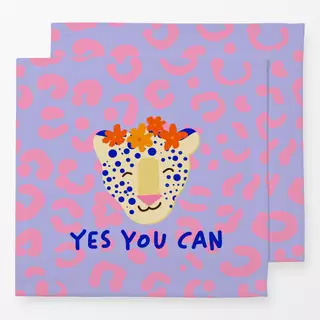 Servietten Yes You Can Leopard