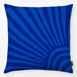 Kissen Vibrant Summer - Muschel blau