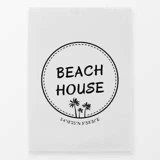 Geschirrtuch Beach House