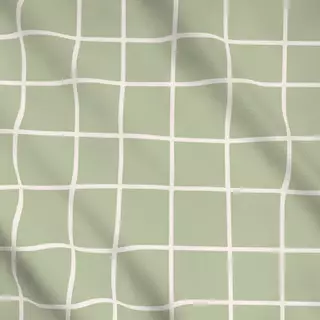 Meterware Wavy Check (olive)