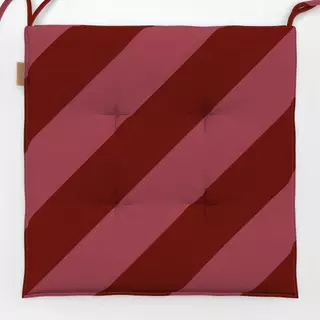 Sitzkissen Stripes Pink Red