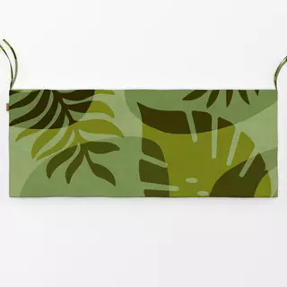 Bankauflage Stylized Palm Rhapsody Green