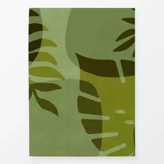 Geschirrtuch Stylized Palm Rhapsody Green