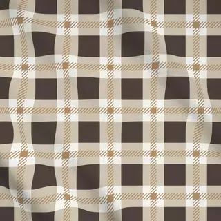 Meterware Plaid espresso