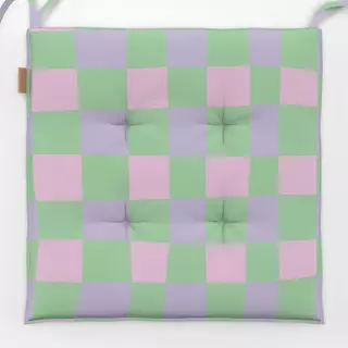 Sitzkissen Lively Check (pastel)