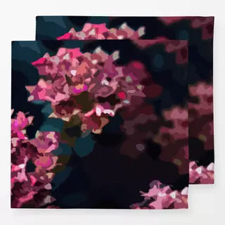 Servietten Botanica Bush Teal and Pink