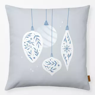 Kissen Christmas Ornaments blue