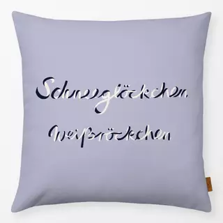 Kissen Schneeglöckchen Ribbon Blau