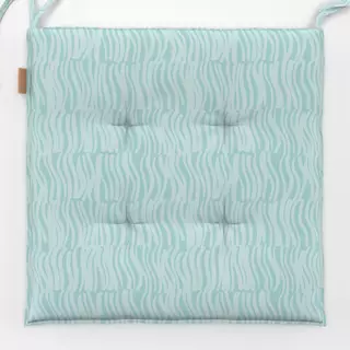 Sitzkissen Wavy Lines mint