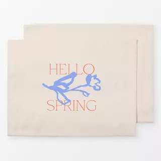 Tischset Hello Spring