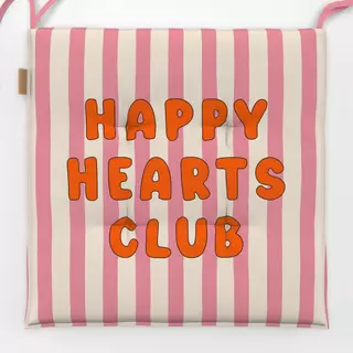 Sitzkissen Happy Hearts Club