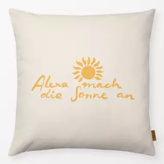 Kissen Alexa Sonne Gelb