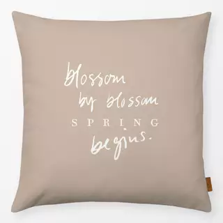 Kissen Blossom quote