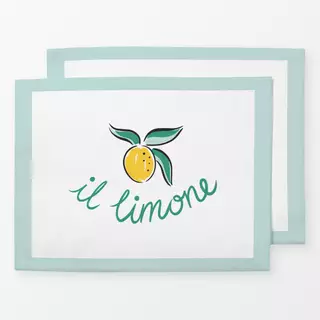 Tischset il limone