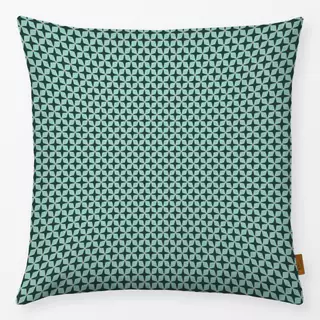 Kissen Small Star Pattern Green