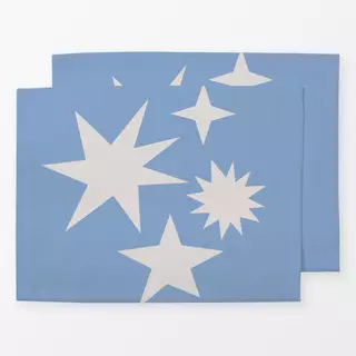 Tischset Christmas Stars Blue