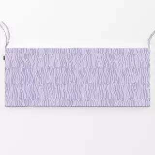 Bankauflage Big Wavy Lines lilac