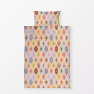 Bettwäsche Rhombus Ikat Colorful