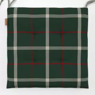 Sitzkissen Tattersall Plaid  tannengrün